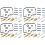 All Balls Racing 26-1668 87-89 Honda CBR600F Carburetor Rebuild Kit