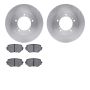 Dynamic Friction 6502-01067 Rotor Kit