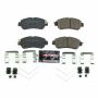 PowerStop Z23-2038 PowerStop - Z23 Daily Driver Carbon-Fiber Ceramic Brake Pads with Hardware Kit