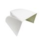 TRIPLE X RACE COMPONENTS TXRMID-BW-5435 Midget Hood Inside The Rail White