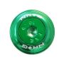 NRG Fender Washer Kit w/Color Matched M6 Bolt Rivets For Plastic (Green) - Set of 10