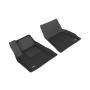 3D MAXpider 2012-2014 Tesla Model S Kagu 1st Row Floormat - Black