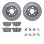 Dynamic Friction 7512-67027 Rotor Kit