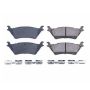 PowerStop 17-1602 PowerStop - Z17 Low-Dust Ceramic Brake Pads with Hardware
