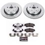 PowerStop K5528-26 Z26 Street Performance Ceramic Brake Pad and Drilled & Slotted Rotor Kit