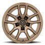 ICON 2617857345BR Vector 5 17x8.5 5x5 -6mm Offset 4.5in BS 71.5mm Bore Bronze Wheel
