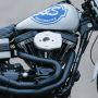 S&S Cycle 170-0596 01-15 Fuel-Injected Softail Models Stealth Air Cleaner Kit w/ Chrome Tribute Cover