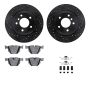 Dynamic Friction 8612-31068 Rotor Kit