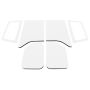 Design Engineering 50287 Headliner Kit Jeep Wrangler JK 2011-18 2 Door White
