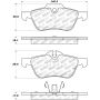 StopTech Street Touring 02-06 Mini Front Brake Pads