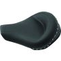 Mustang Motorcycle 75566 Mustang 94-96 Harley Road King Standard Touring Solo Seat w/Blk Pearl Studs - Black