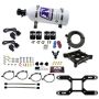 Nitrous Express 66042-05 4150 DUAL STAGE BILLET CROSSBAR, (50-300 & 100-500HP) WITH 5LB BOTTLE.