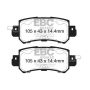 EBC Brakes DP32135C Redstuff Ceramic Low Dust Brake Pads