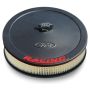 Ford Racing 302-352 Air Cleaner Kit: Black Crinkle Finish, Red Ford Racing Emblem