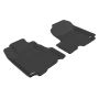 3D MAXpider 2007-2011 Honda CR-V Kagu 1st Row Floormat - Black