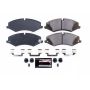PowerStop Z23-1479 PowerStop - Z23 Daily Driver Carbon-Fiber Ceramic Brake Pads with Hardware Kit