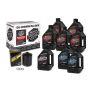 Maxima 90-129018PB V-Twin Oil Change Kit Synthetic w/Black Filter Milwaukee-Eight