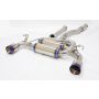 MXP 08-15 Mitsubishi Evolution 10 w/2 Section Pipes T304 SP Exhaust System w/Dual Exit