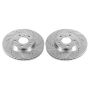PowerStop AR82150XPR PowerStop Evolution Performance Drilled, Slotted & Plated Brake Rotor Pair
