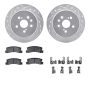 Dynamic Friction 7512-76024 Rotor Kit