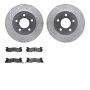 Dynamic Friction 7502-55078 Rotor Kit