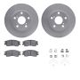 Dynamic Friction 4512-76098 Rotor Kit