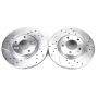 PowerStop JBR1115XPR PowerStop Evolution Performance Drilled, Slotted & Plated Brake Rotor Pair