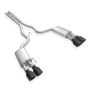 Stainless Works GT500CBHFCLB 2020 Ford GT500 Legend Catback H-Pipe Exhaust Factory Connect - Black Tips