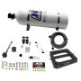 Nitrous Express 40071-15 Dominator HITMAN PLUS (50-100-150-200HP) WITH 15LB BOTTLE