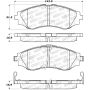 Stoptech 305.07970 Street Select Brake Pads - Front