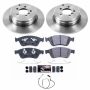 PowerStop TDSK5742 Track Day Spec High-Performance Brake Pad and Rotor Kit