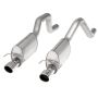 Stainless Works ZO6CBC 2006-13 Corvette C6ZO6/ZR1 3in Axleback Chambered Mufflers Dual 4in Rolled Edge Tips