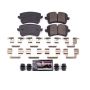 PowerStop Z23-1547 PowerStop - Z23 Daily Driver Carbon-Fiber Ceramic Brake Pads with Hardware Kit