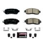 PowerStop Z23-1650 PowerStop - Z23 Daily Driver Carbon-Fiber Ceramic Brake Pads with Hardware Kit