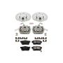 PowerStop KCOE2310 OE Stock Replacement Low-Dust Ceramic Brake Pad, Rotor and Caliper Kit