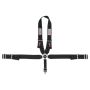 G-FORCE GFR7140BK 5pt Harness Camlock Black U Shoulder Pull-Dn
