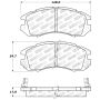 Stoptech 309.04700 Performance Brake Pads