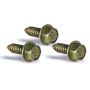 Moroso 90110 Wheel Rim Screws - Grade 8 Steel - Gold Iridite Finish - 500 Pack