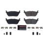 PowerStop Z23-2169 PowerStop - Z23 Daily Driver Carbon-Fiber Ceramic Brake Pads with Hardware Kit