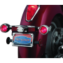 Kuryakyn 2269 Deep Dish Bezels With Red Lenses