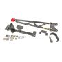 BMR Suspension TA011H BMR 93-02 F-Body w/ DSL Torque Arm Tunnel Mount (For Stock Exhaust) - Black Hammertone