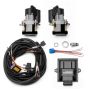 Wilwood 140-15979-BK Electronic Parking Brake Rear Retrofit Brake Kit - Black Powder Coat Caliper
