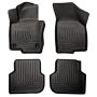 Husky Liners 2011 Volkswagen Jetta (Sedan) WeatherBeater Combo Black Floor Liners