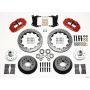 Wilwood 140-9803-DR Narrow Superlite 6R Front Hub Kit 12.88in Drill Red 67-69 Camaro 64-72 Nova Chevelle