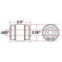 SPECIALTY PRODUCTS COMPANY 15609 X-AXIS SEALED FLEX JOINT