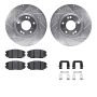 Dynamic Friction 7512-03031 Rotor Kit