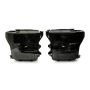 Raxiom T551346 15-17 Ford F-150 Axial OEM Style Rep Headlights- Chrome Housing- Smoked Lens