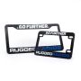 Rugged Radios RR-PLATE Go Further License Plate Frames for Cars Trucks and Motorcycles
