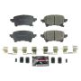 PowerStop Z23-2233 PowerStop - Z23 Daily Driver Carbon-Fiber Ceramic Brake Pads with Hardware Kit