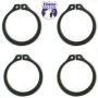 Yukon Gear & Axle YP SJ-733X-502 Yukon Gear (4) Full Circle Snap Rings / Fits Dana 60 733X U-Joint w/ Aftermarket Axle